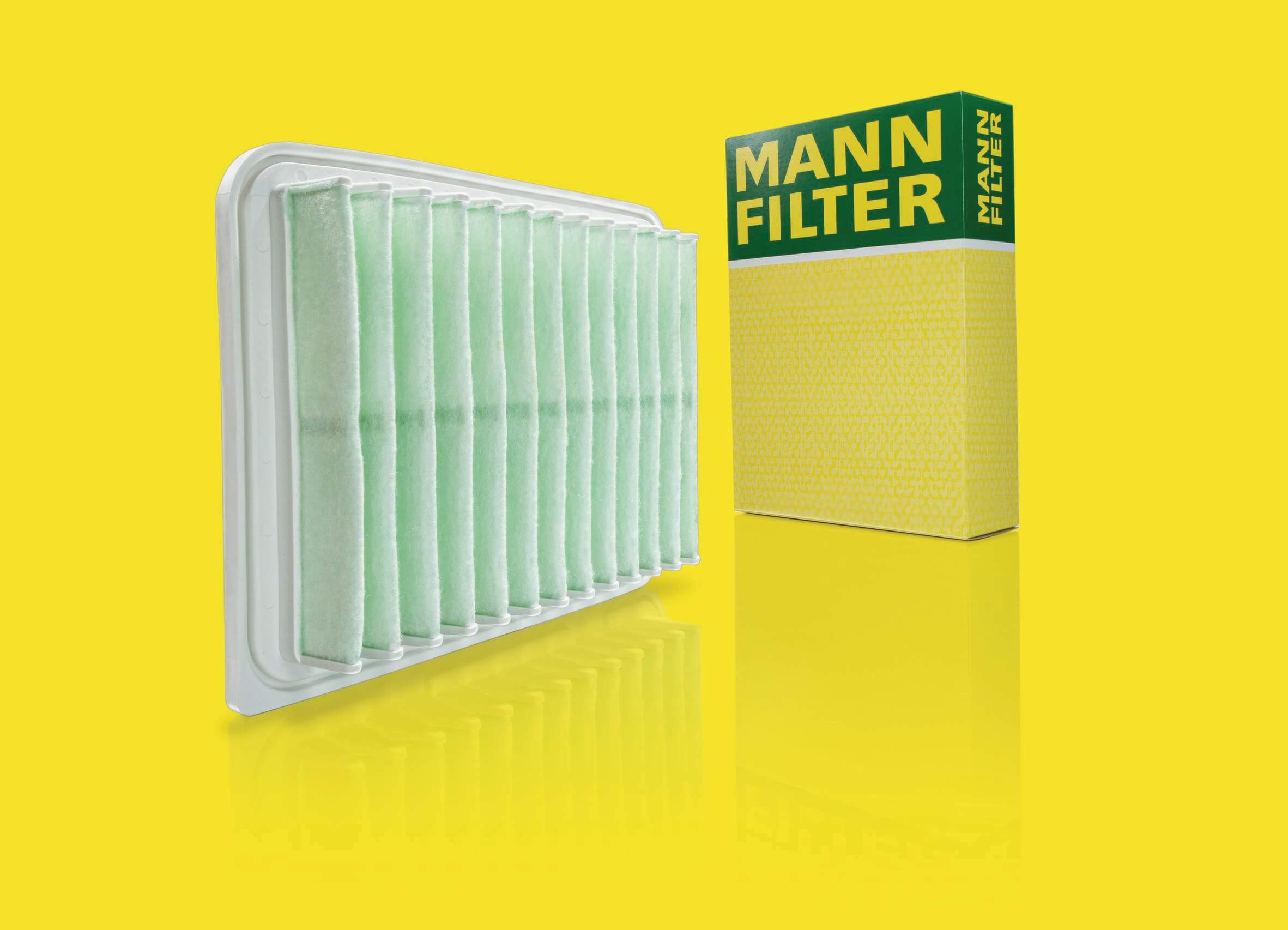 Φίλτρα αέρα MANN-FILTER κατασκευασμένα από ανακυκλωμένο πλαστικό